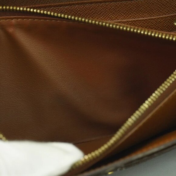 Louis Vuitton Portefeuille Sarah M61734 Monogram Canvas Long Wallet Brown - Picture 4 of 10